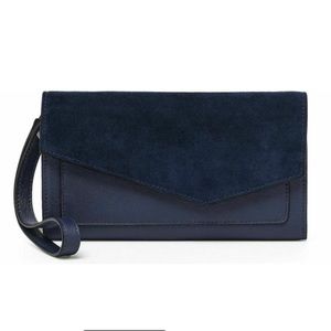 NWT Botkier New York Cobble Hill Wallet in Winter Navy